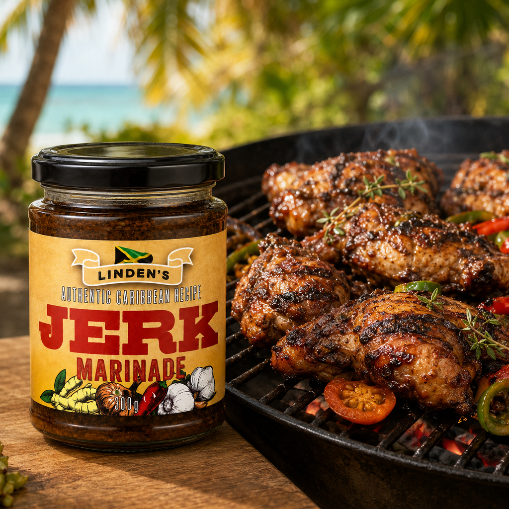 Linden’s Authentic Caribbean Jerk Marinade – 300