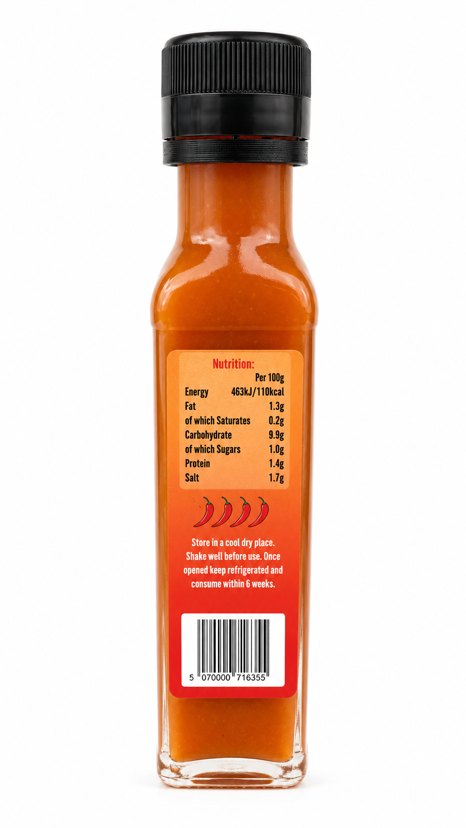 Linden’s Authentic Caribbean Hot Pepper Sauce – 100ml