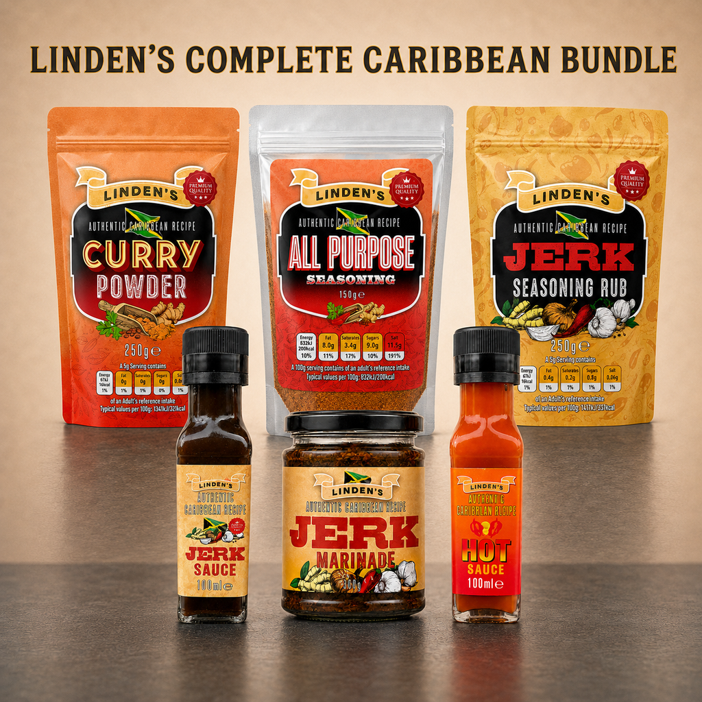 Linden’s Complete Caribbean Seasoning & Sauce Bundle