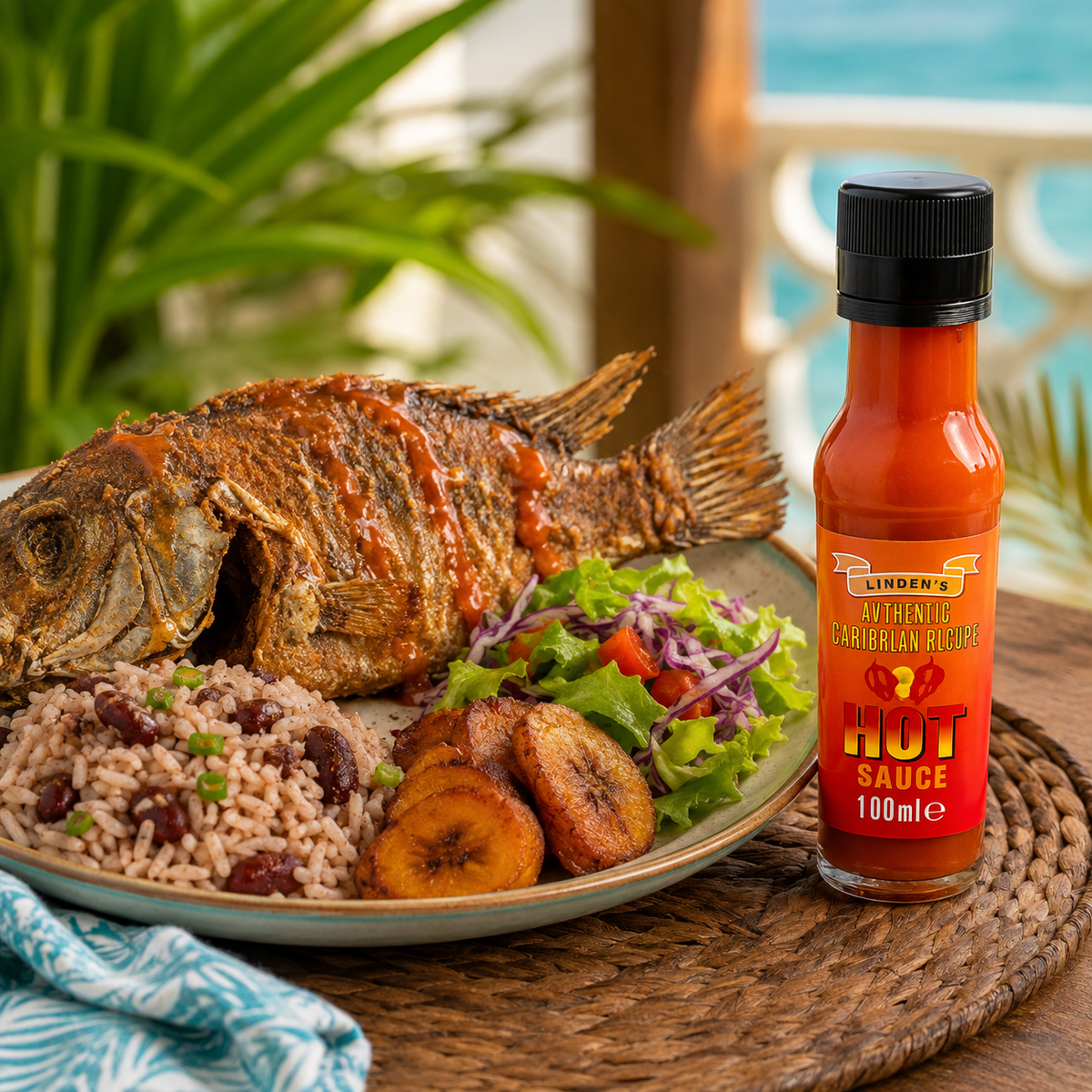 Linden’s Authentic Caribbean Hot Pepper Sauce – 100ml